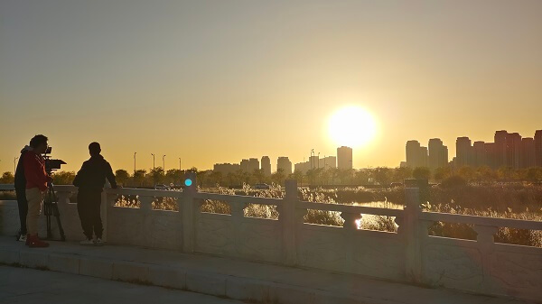 鄂尔多斯零碳产业园拍摄花絮